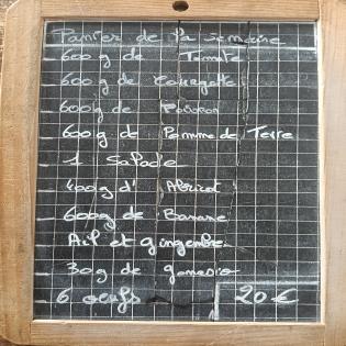 Panier Légumes Bio du Vendredi 26 Juin