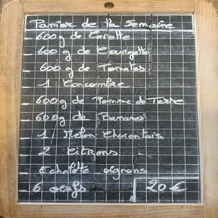 Panier Légumes Bio du Vendredi 26 Juin